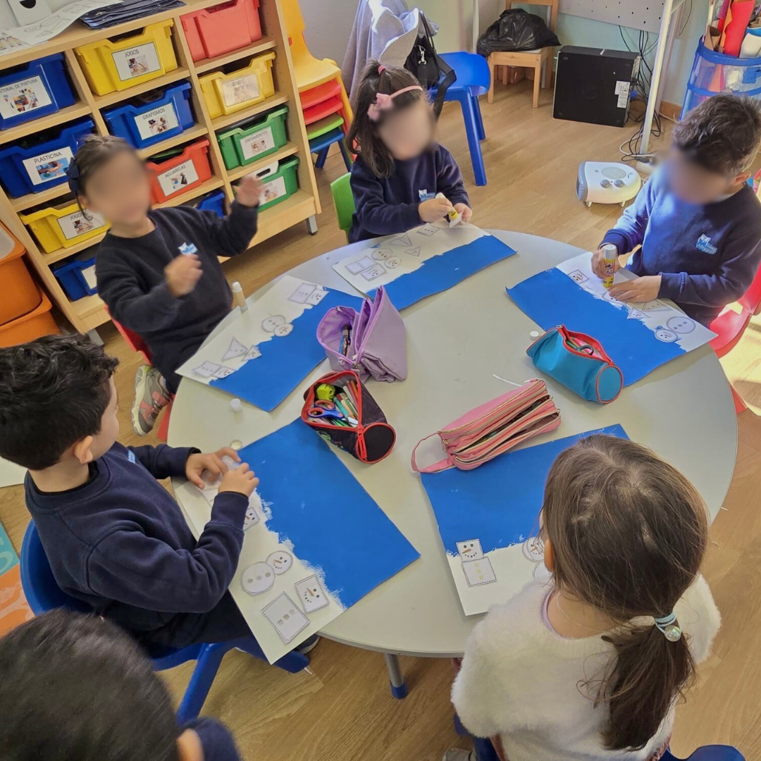 O Inverno e as Formas Geométricas