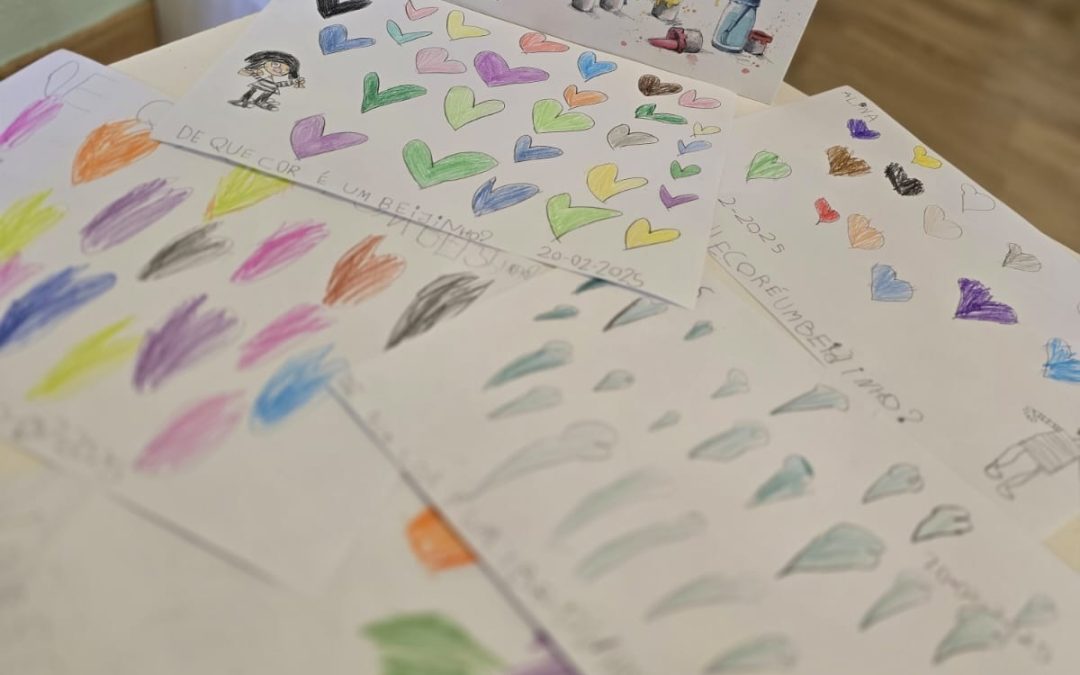 De que Cor é um Beijinho?